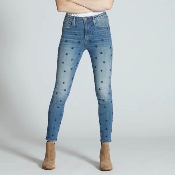 Driftwood Jackie Starry Night Embroidered Jeans - Picture 1 of 2